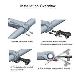 Adjustable Short Bike Mount Out Front for Garmin Edge Garmin Edge 130 350 500 520 520 plus 530 830 1030 Series - Handlebar Extension Bicycle Computer GPS Holder Cycling Accessories