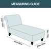FantasDecor Funda de terciopelo para chaise longue, fundas de lujo