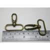 Wuuycoky Bronze 1" Inner Diameter Oval Ring Small Olive Buckle