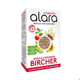 Alara Apple & Cinnamon Organic Bircher 650g | 100% Compostable Packaging