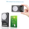 Eacam Digital Milligram Pocket Scale Mini Jewelry Gold Powder Weigh
