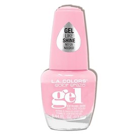 L.A. COLORS Pink Please Gel Polish, Pink Glaze CNL642