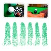 WOONEKY Billiard Net Bag 6 Pack Cotton Pool Table Pockets