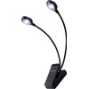 Roland Lcl-15C Dual Clip Light with Cool White Leds, Cool