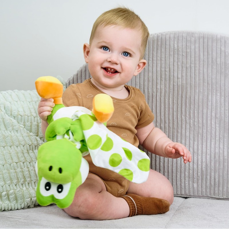 Simba My Mario Yoshi con panno di peluche (23 cm)