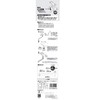 SANEI PA1110-60X2-16 Square Spout Soft Rectifier Diameter 0.6 inch (16