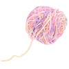 Hohopeti 1Roll Worsted Weight Yarn Multi Function Crochet Thread for