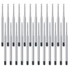 OSDUE 24 Set Replaceable Metal Ballpoint Pen Refills with Spring,