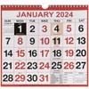 Generic Wirebound Month to View Calendar 249x231mm 2024