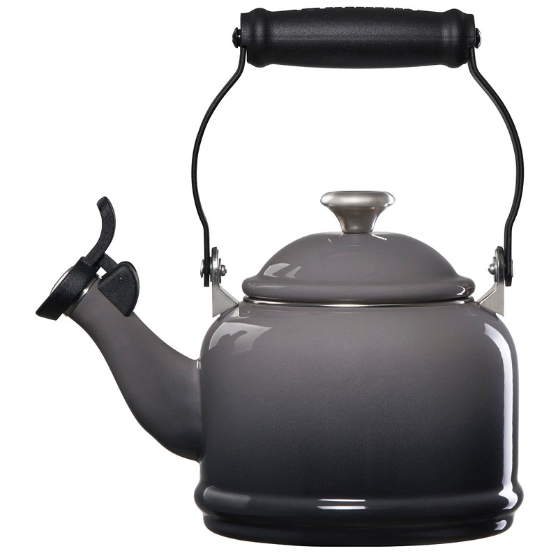 Le Creuset Enamel On Steel Demi Tea Kettle with Metal