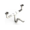 UZMAN Double Siphon, with Flexible Hose, Double Connection, Sink, Kitchen