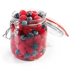 Tescoma Preserving Jar with Flip-Top Closure 800 Ml Della Casa, Assorted