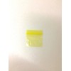 12510 (1.25"X1") Yellow Color Apple Brand Bags Mini ZipLock Baggies,