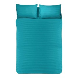 Colchas Elefantito Juego De Sábanas King Size Microfibra Soft Tela Satinada Diseño de la tela Turquesa