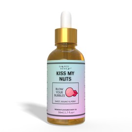 Blow Your Bubbles | Premium Moisturising Oil for Men. Get Smoother, Softer, Sweeter Skin & Prevent Chaffing. Non-Greasy Flavoured Formula for Ultimate Comfort [50ml]