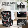 Hockey Laundry Basket Storage Bin Foldable Laundry Hamper Clothes Storage