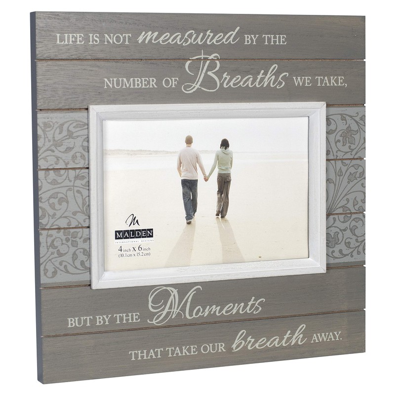 Malden International Designs Sun Washed Woods Moments Distressed Grey Picture