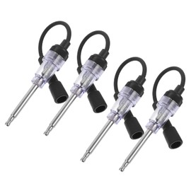 FOMIYES Probador de Bujías para Coche 4 Piezas, Comprobador de Chispa Automotriz Portátil, Herramienta de Diagnóstico para Sistema de Encendido, Compatible Motores Pequeños y Cortacésped,