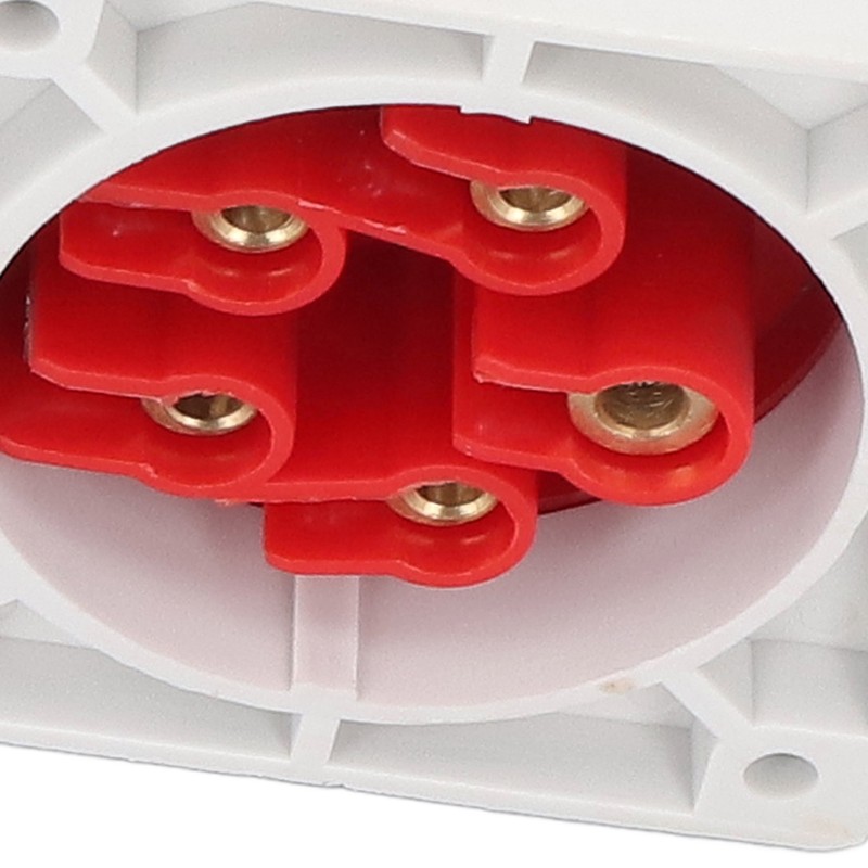 Industrial Socket IP67 Waterproof Aviation Connector 3P+N+E 32A AC 220380V