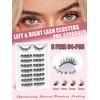 Eyelash Cluster Lashes Eyelash Extensions Mixed 12-13 mm Lash Clusters