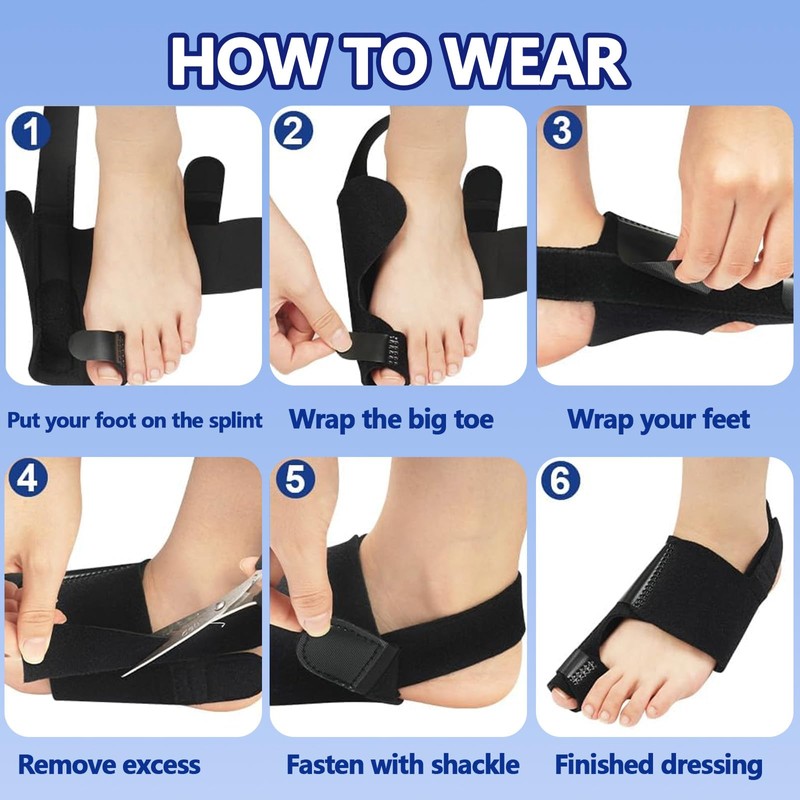 Zonoori 1 Pair Hallux Valgus Correction, Hallux Valgus Splint, 2