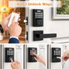 Probrico Keyless Entry Door Lock with Handle, Smart Locks for