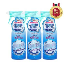 LG Household & Health Care [엘지생활건강]온더바디 발을씻자 풋샴푸(쿨링) 385ml x 3개 LG Household & Health Care On The Body Foot Wash Cool Foot Shampoo 385ml x 3