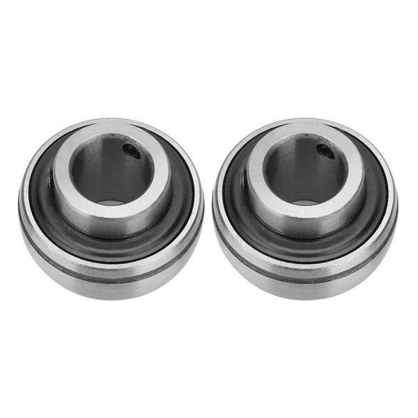 2Pcs Compact Bore Insert Bearing, UC205-16 Anti-Corrosion Bearing Steel, Duty
