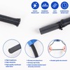2PCS Trash Can Lid Locks for Animals, Garbage Can Bungee