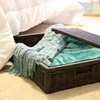 The Basket Lady Underbed Wicker Storage Box, Extra Large, 31