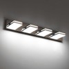 SineRise LED Modern Bathroom Vanity Light Fixtures (2-Light, 15.5-Inch, Dimmable),