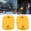 Front Brake Cylinder Fluid Reservoir Cover Cap Replacement for Yamaha