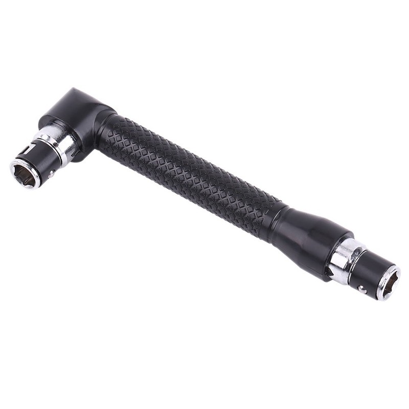 1/4 L-shaped wrench, hexagonal corner screwdriver, 90 degree angle socket