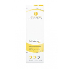 AESTHETICO fruit balancer - activating facial toner with 5% fruit acids and moisturising complex, refines the complexion and regulates skin pH, 200 ml