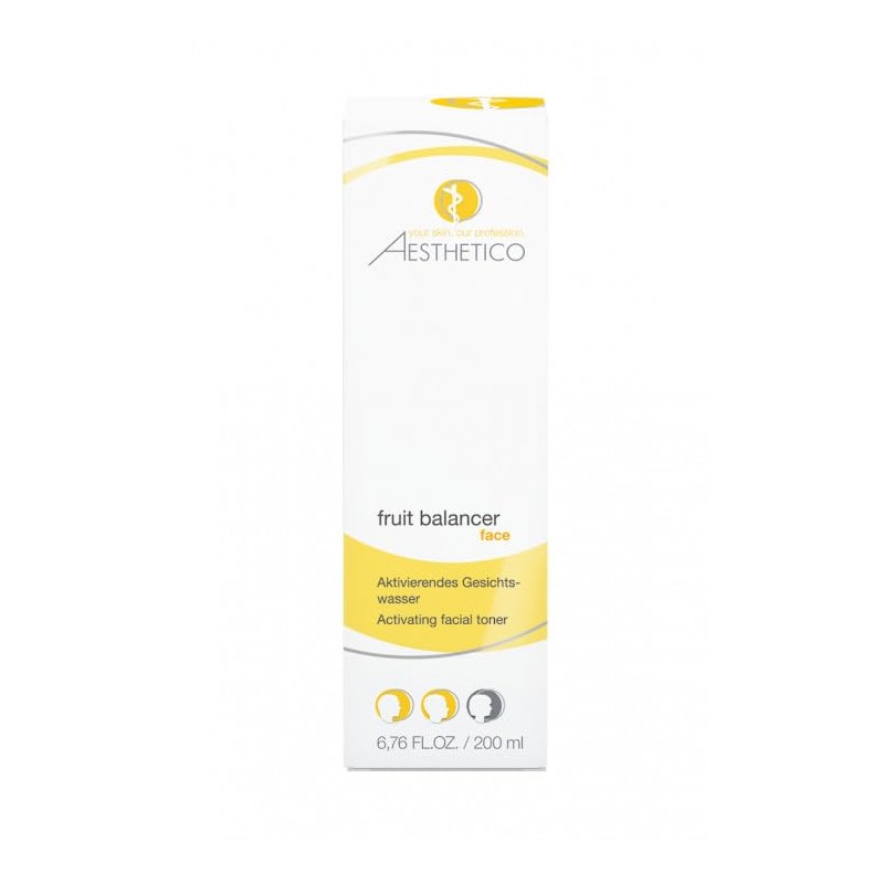 AESTHETICO fruit balancer - activating facial toner with 5% fruit