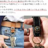 GLEOLE Concho Keychain, Genuine Leather, Made in Japan, Key Ring,