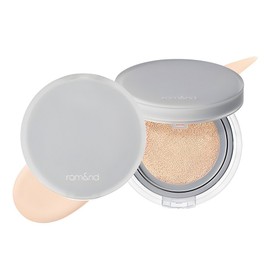 Rom&Nu Zero Cushion Foundation 15g, 02 Pure 21, 1 piece / 롬앤 누 제로 쿠션 파운데이션 15g, 02 퓨어21, 1개