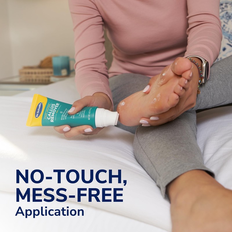 Dr. Scholl's Fast Acting Callus Remover Gel Kit, Hard Skin
