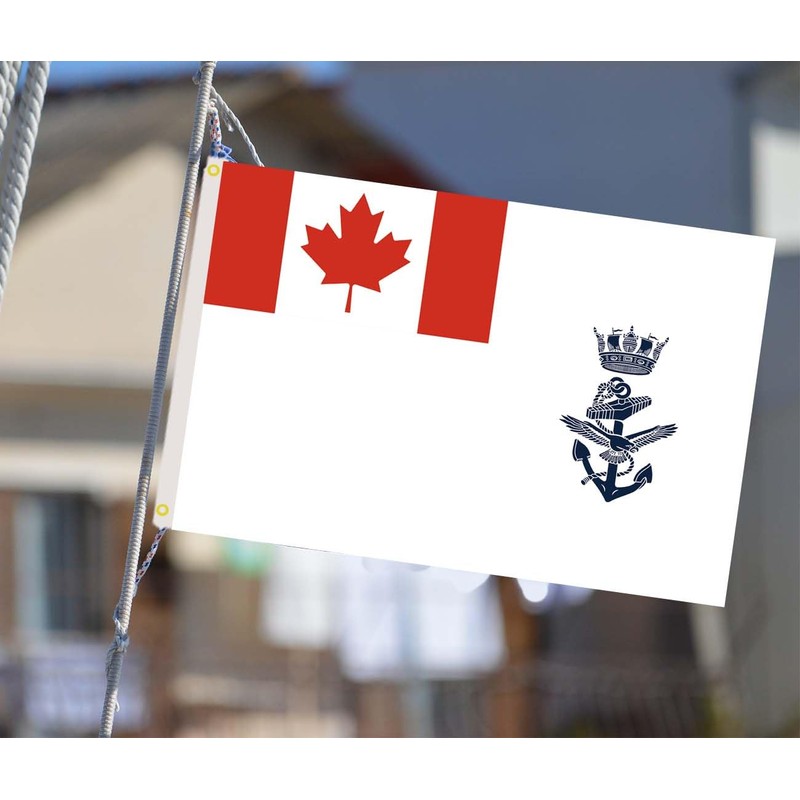 12×18 inch Canada Navy Flag, 30×45 CM Small 100D Canadian