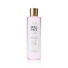DOLL FACE Clarify Balancing Tonic W/AHA, Willowbark & Glycolic Acid - 8 Oz.-NEW!