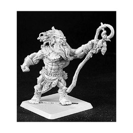 Reaper Yagun Oog Reven Mage Miniature 25mm Heroic Scale Warlord Miniatures