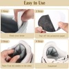 6 Pairs Heel Cushion Pads, Shoe Back Cushion Pads, Heel