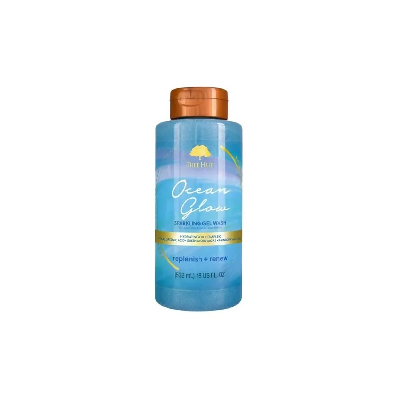 3 Pack Exfoliante Corporal, Gel De Baño Mist Ocean Glow