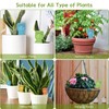 4 Pack Terracotta Watering Spikes, Vacation Self-Watering Planters Devices, Continuous