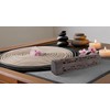 Wooden Incense Holder Cone Burner Coffin with Storage Compartment Organic