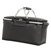 Picnic Bag Foldable Picnic Basket Insulated Comfortable Handle Ice Pockets