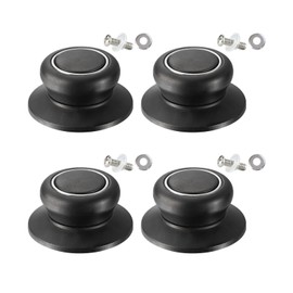 Set of 4 pot lid knobs, pot lid handle, lid replacement parts, pot lid handle, universal pot handle protection accessories, universal lid knob, pot lid handle replacement parts