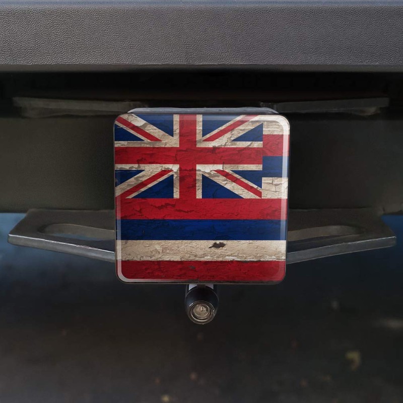 GRAPHICS & MORE Rustic Distressed Hawaii State Flag Tow Trailer