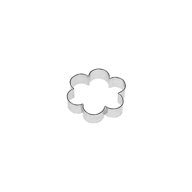 CybrTrayd R&M Scalloped Biscuit Cutter 4", One Size, Metallic