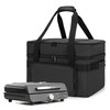 LUXJA Indoor Grill Carrying Bag with Bottom Pad Compatible for